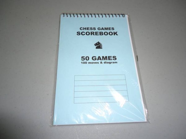 Chess Games Notation Book